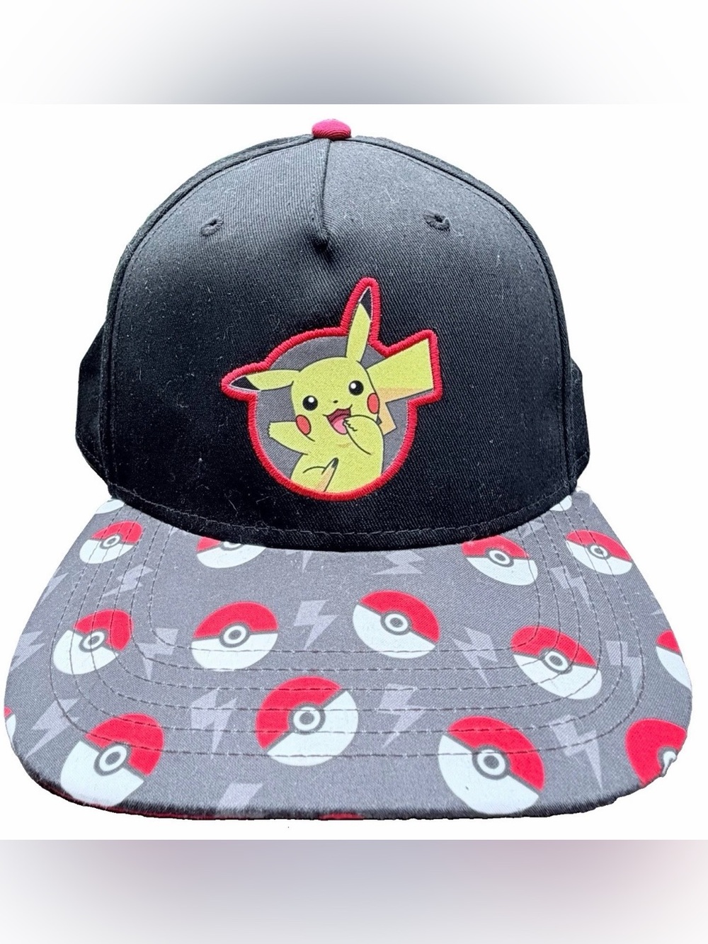 Bioworld Pokémon Pikachu Youth Snapback Hat